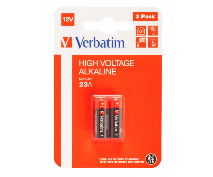 Bateria lub akumulatorek VERBATIM High Voltage Alkaline 23AF MN21 (2 szt.) 49940